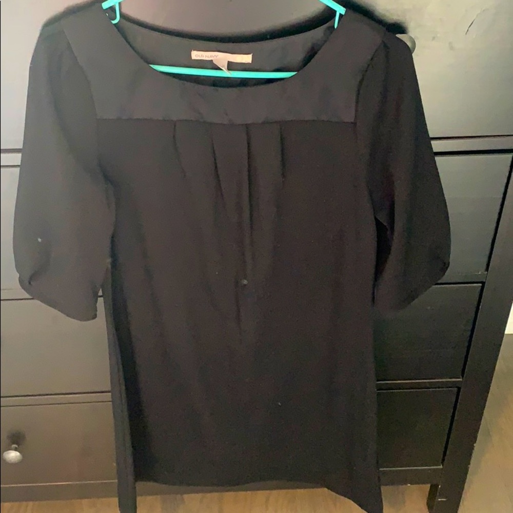 Black dress - knee length